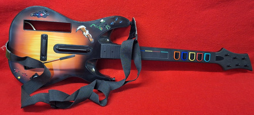 Nintendo guitar hero - nintendo, red