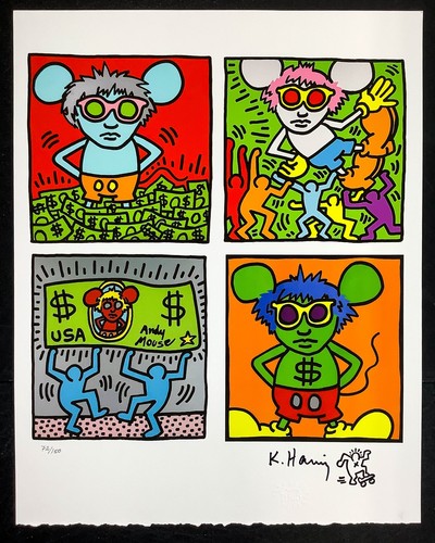 Keith haring andy - mouse,