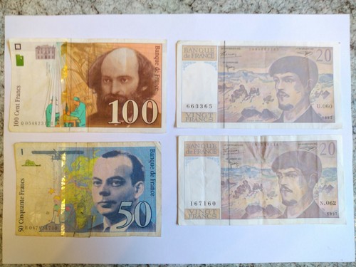 Banconote franchi francesi - franchi,