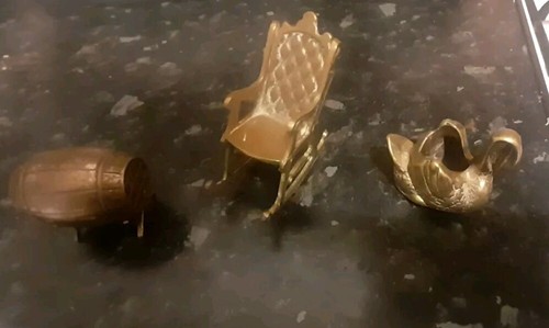 Vintage solid brass small - vintage,