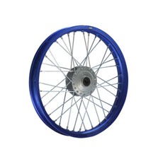 17 Pollici Alufelge Anodizzato Frontale Blu HMParts Pit Bike Dirt Tasca Bici Top