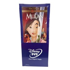 Disney Mulan DVD Long Box Gold