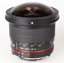 Obiettivo samyang 8mm - samyang,