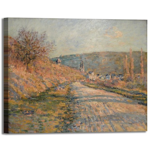 Monet strada per - , vétheuil