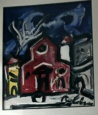 GUSTAVO BOLDRINI - OLIO su tela CM.50x60 anni '70