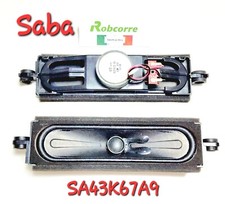 Altoparlanti Speaker Diffusori Casse per Tv Televisore Saba SA43K67A9 YDT415-H1