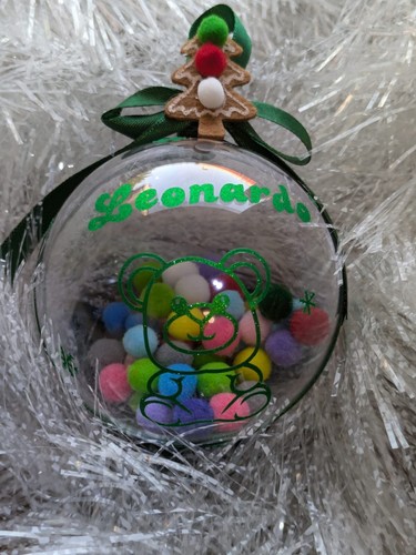 Pallina natale cm - di, 10