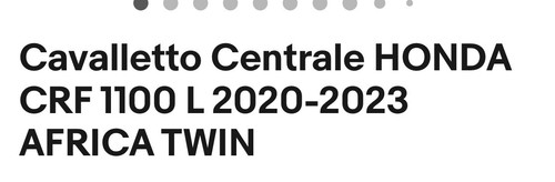 Cavalletto centrale moto - cavalletto,