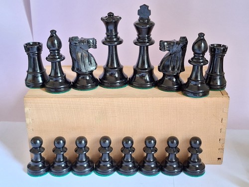 Vintage scacchi staunton - vintage,
