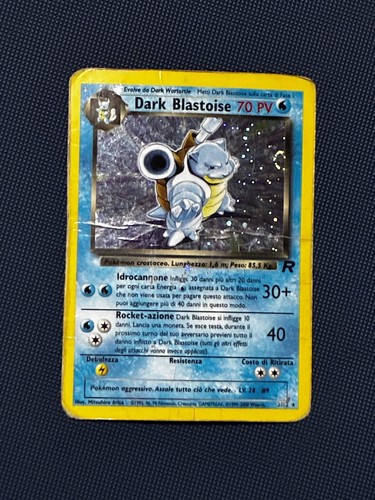 Dark blastoise holo set - holo, 3/82