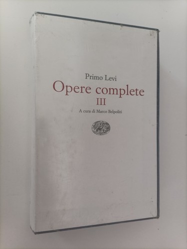 Primo levi opere - levi,