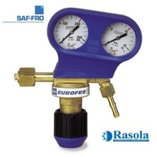 RIDUTTORE DI PRESSIONE SALDATURA PER OSSIGENO CON MANOMETRI EURO-FRO