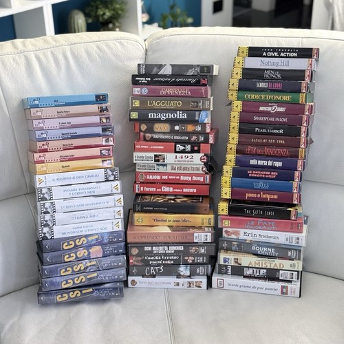 Set videocassette vhs - set,