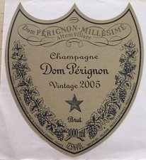 Une étiquette de champagne