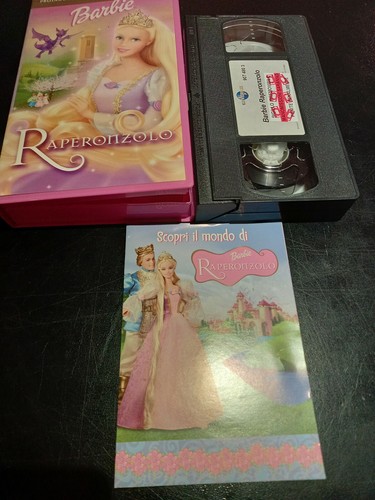 Vhs barbie raperonzolo - -,