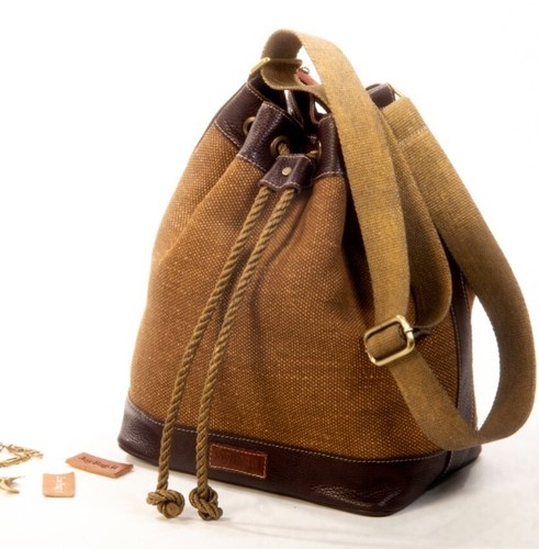 Borsa pelle vacchetta stone - borsa,