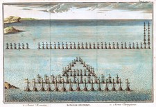 BATTAGLIA DI MANTELLO ECNOMUS SICILIA LICATA ITALIA "Bataille d'Ecnome" 1730 Folard