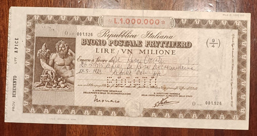 14499 buono postale fruttifero - postale,