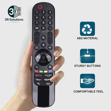 Telecomando TV per Tutti I Smart TV Lg 2019-2023 Magic Remote, Mr22/23Ga Thinq O