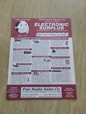 Fair Radio Sales Co. Catalogo elettronico delle eccedenze WS-98-2