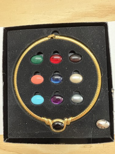 Collana cabochon vintage - cabochon,