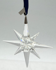 SWAROVSKI CRYSTAL 1995 ANNUALE FIOCCO DI NEVE DECORAZIONE NATALE STELLA NO SCATOLA O COA