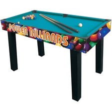 Biliardo Per Bambini Tavolo Con 2 Stecche Gambe In Legno 108x58x79 Cm