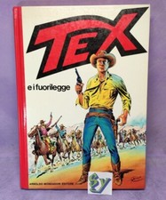 Tex E I Fuorilegge Prima Edizione Mondadori Fumetto Cartonato La Mano Rossa