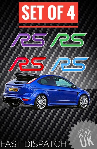 Focus mk2 badge intarsi - rs,