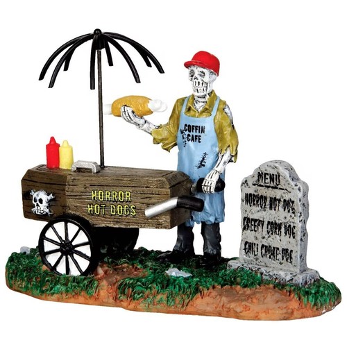 Statuina venditore hot - , dog