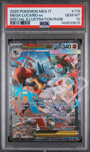 Pokémon card mega lucario - card,
