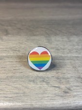 Distintivo Pride Heart - 18 mm