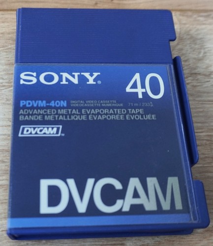 Sony dvcam tape 40min - sony,