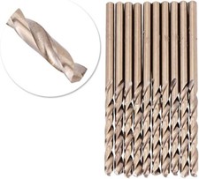 PUNTE PUNTA TRAPANO HSS A COBALTO 5% PER ACCIAIO INOX FERRO METALLO GHISA