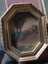 Quadretto vintage in legno
