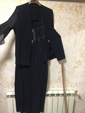 vestiti donna lungo blu con