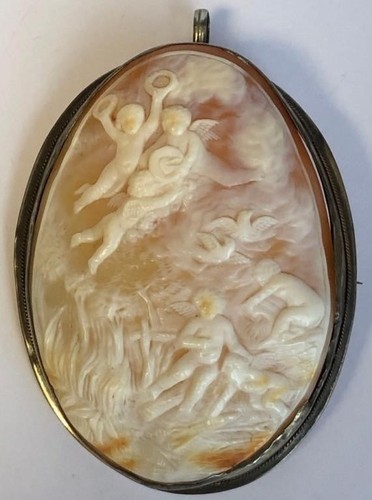 Antica spilla ciondolo - antica,