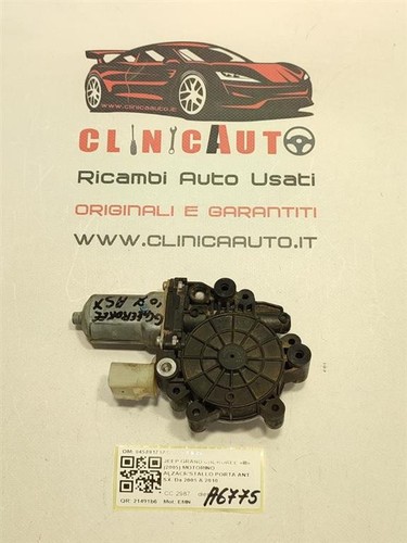 Motorino alzavetro anteriore - motorino,