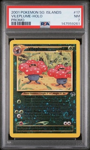 Psa vileplume holo 18 - psa, 17/18