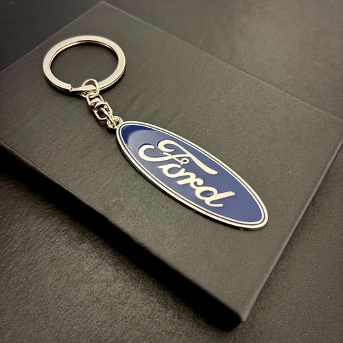 Porte clé ford métal logo - porte,