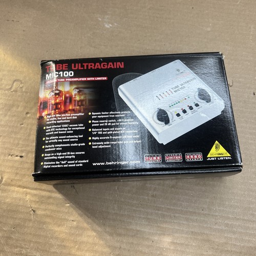 Behringer tube ultragain - behringer,