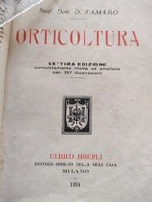 ORTICOLTURA, MANUALE HOEPLI