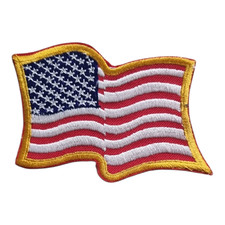 Patch toppa ricamata Bandiera