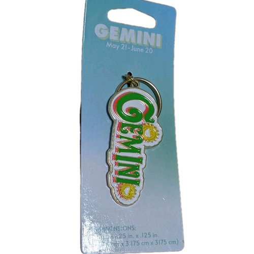 New zodiac sign keychain - new,