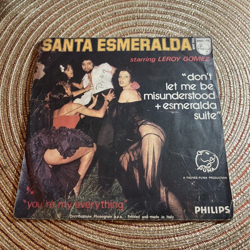 Disco vinile giri - 45, santa