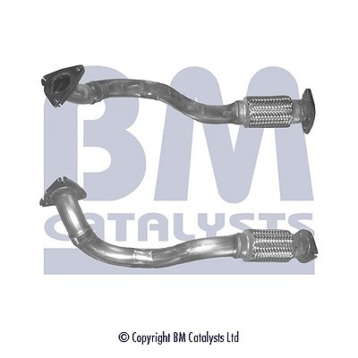 Tubo scarico anteriore bm - scarico,