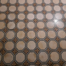 Cementine vecchie siciliane pavimento di recupero