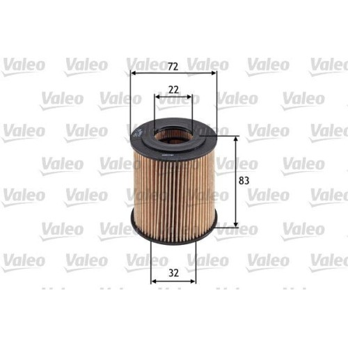 Filtro olio valeo 586542 - 1,