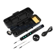 Mini Kit Saldatore Senza Fili USB Ricaricabile Saldatrice Temp Regolabile