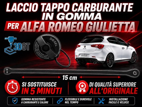 Laccio tappo carburante alfa - laccio,